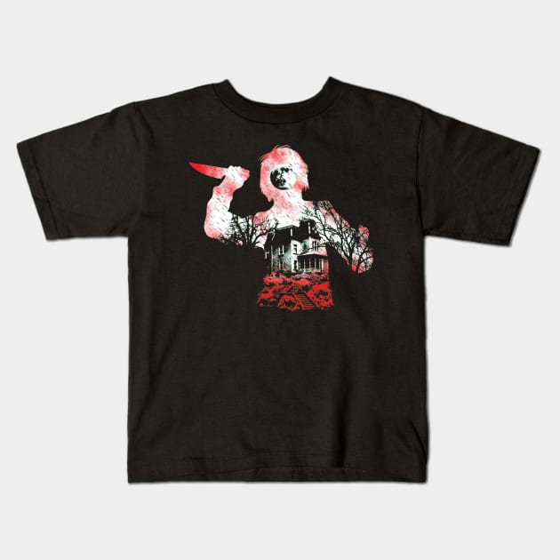 Bloodbath Kids T-Shirt by PatrickPollardArtworks